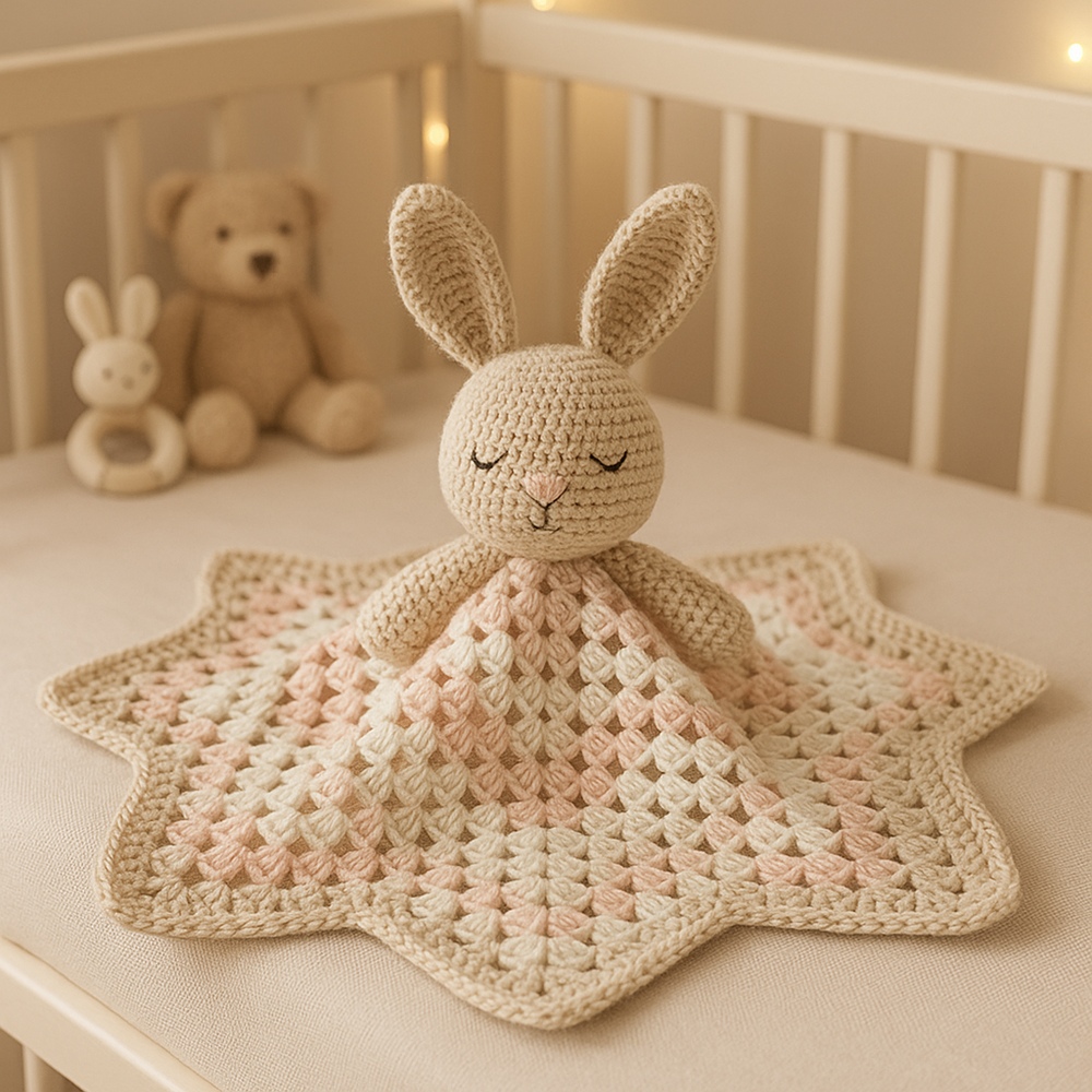 Bunny Lovey Blanket