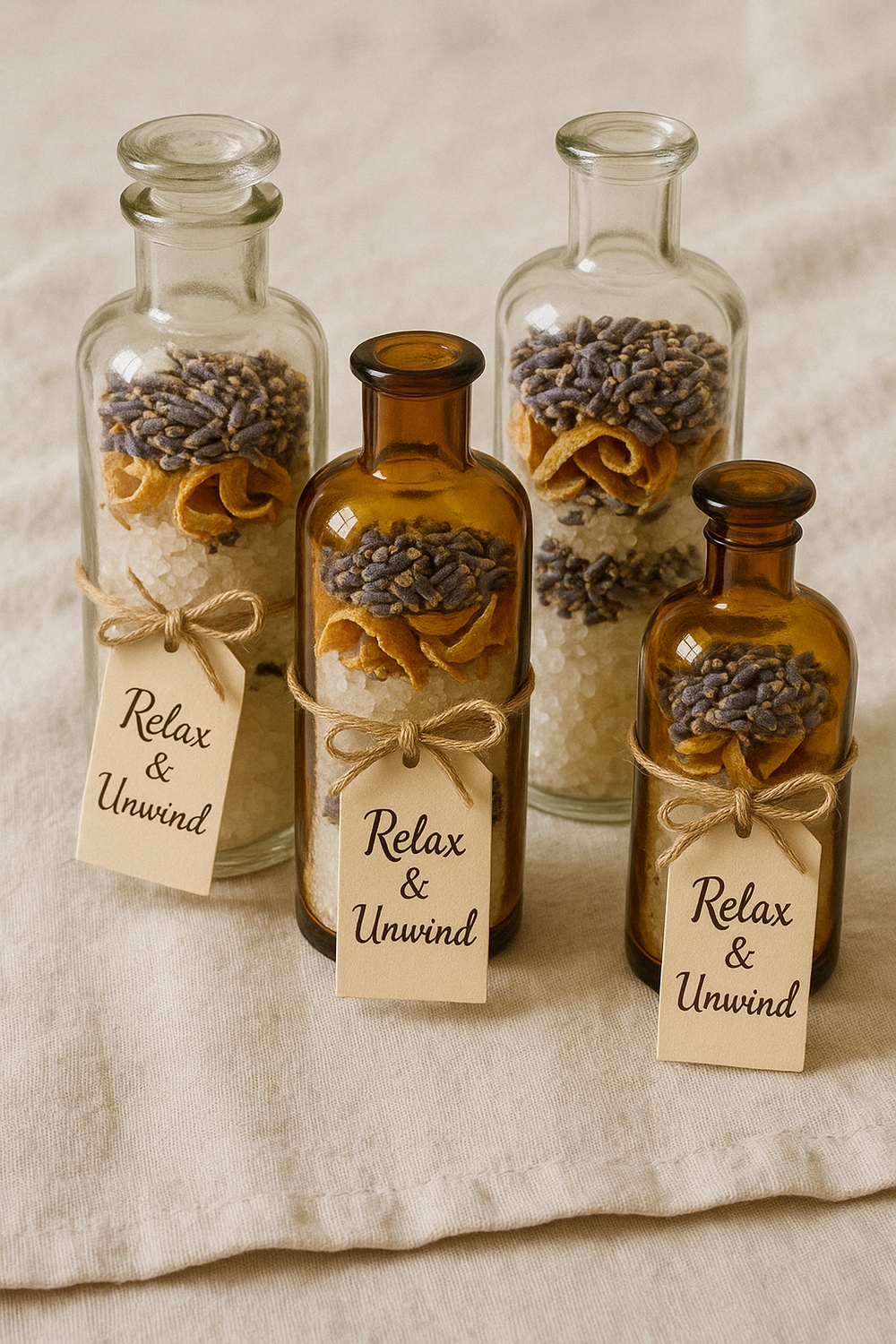 Citrus Herb Bath Soaks