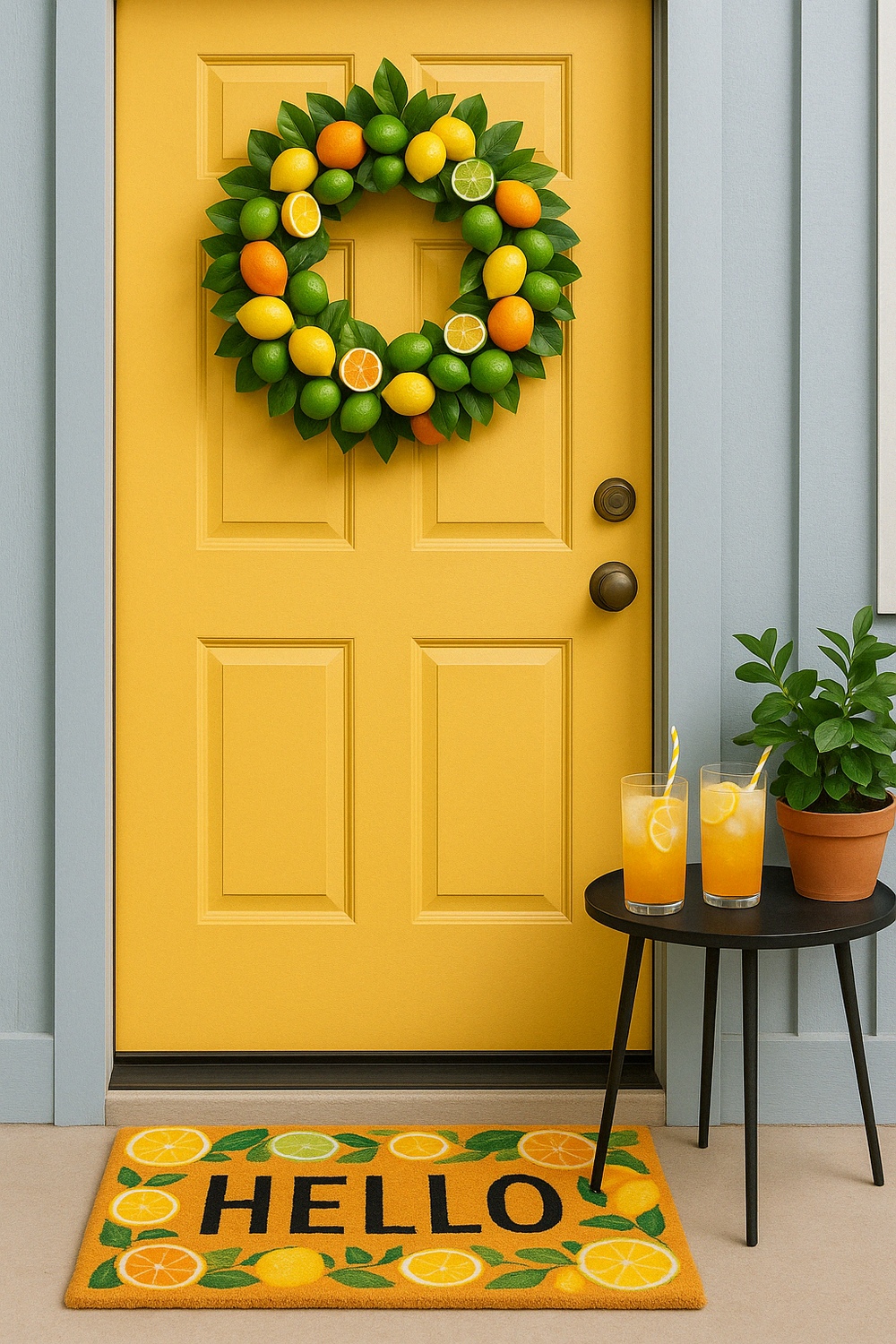 Citrus Slice Wreath