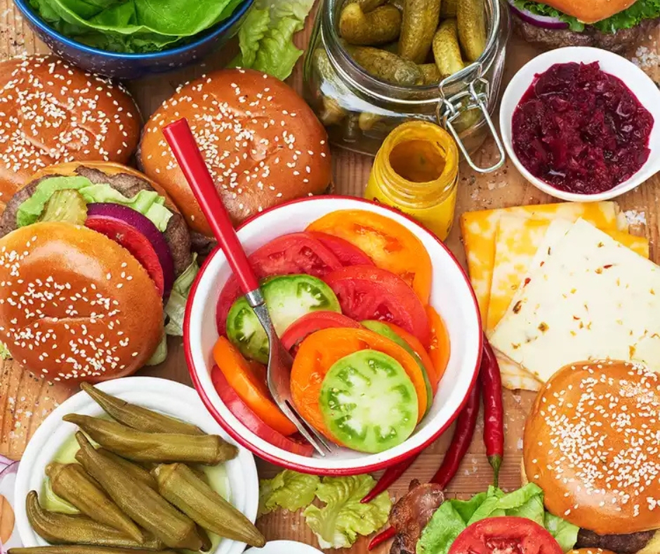 DIY Burger Bar
