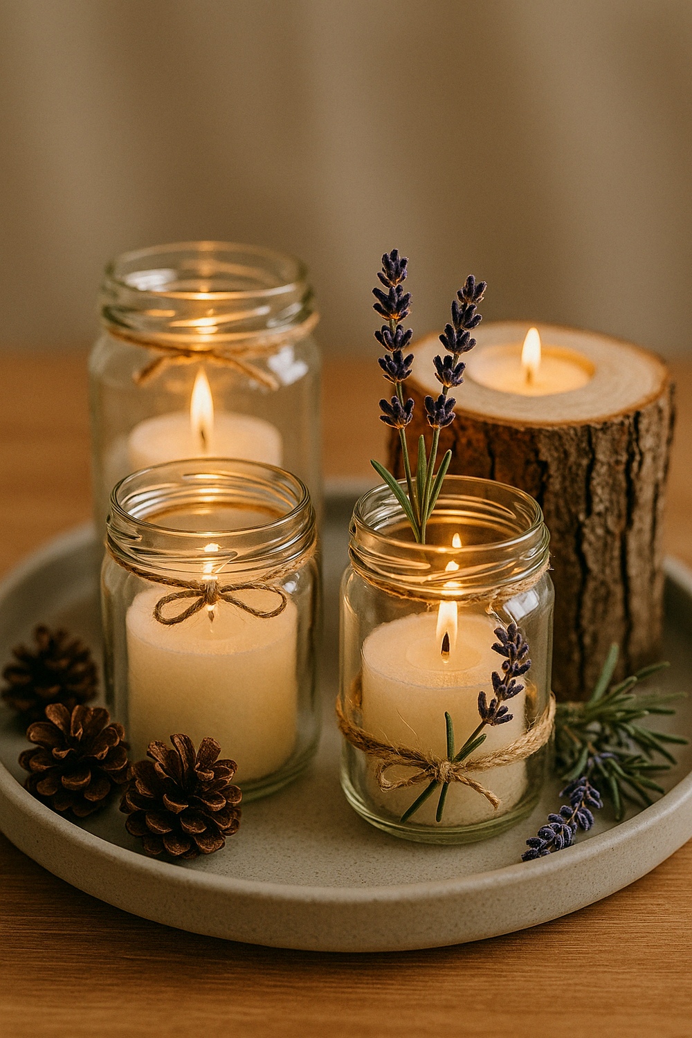DIY Candle Holders