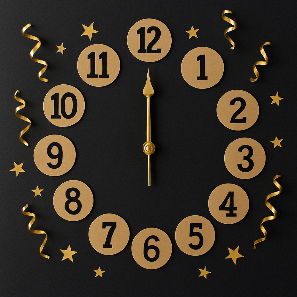 DIY Countdown Clock Wall