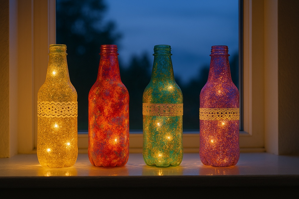 Fairy Light Bottles