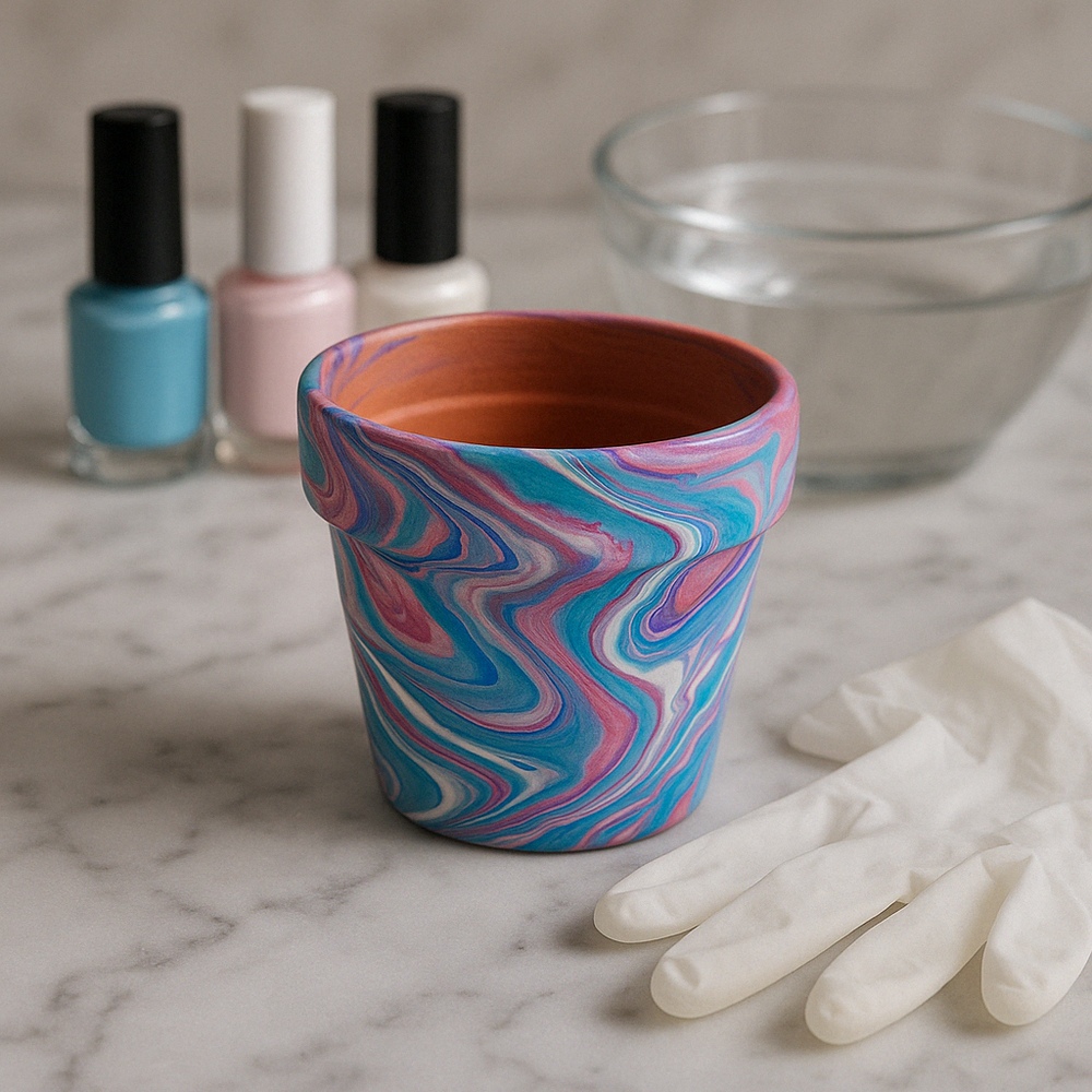 Marble Swirl Effect