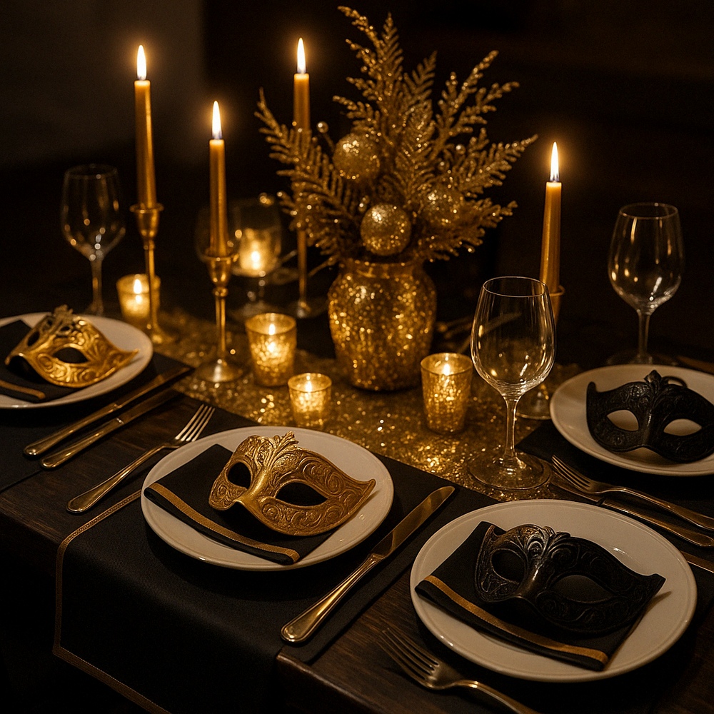 Masquerade Table Settings