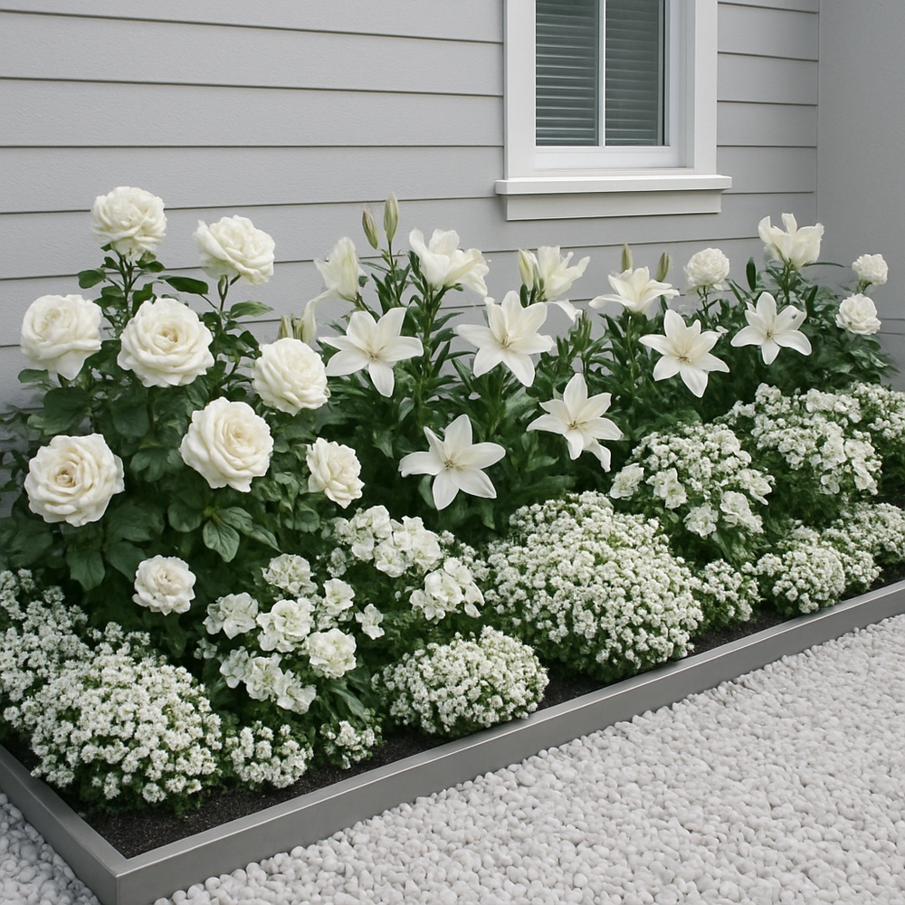 Monochrome Theme Bed