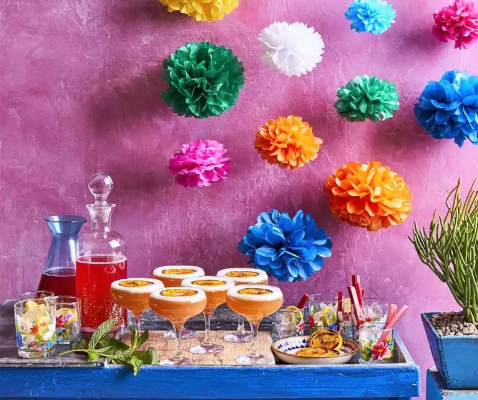 Paper Pom Decorations
