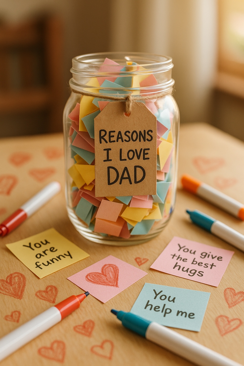 “Reasons I Love Dad” Jar