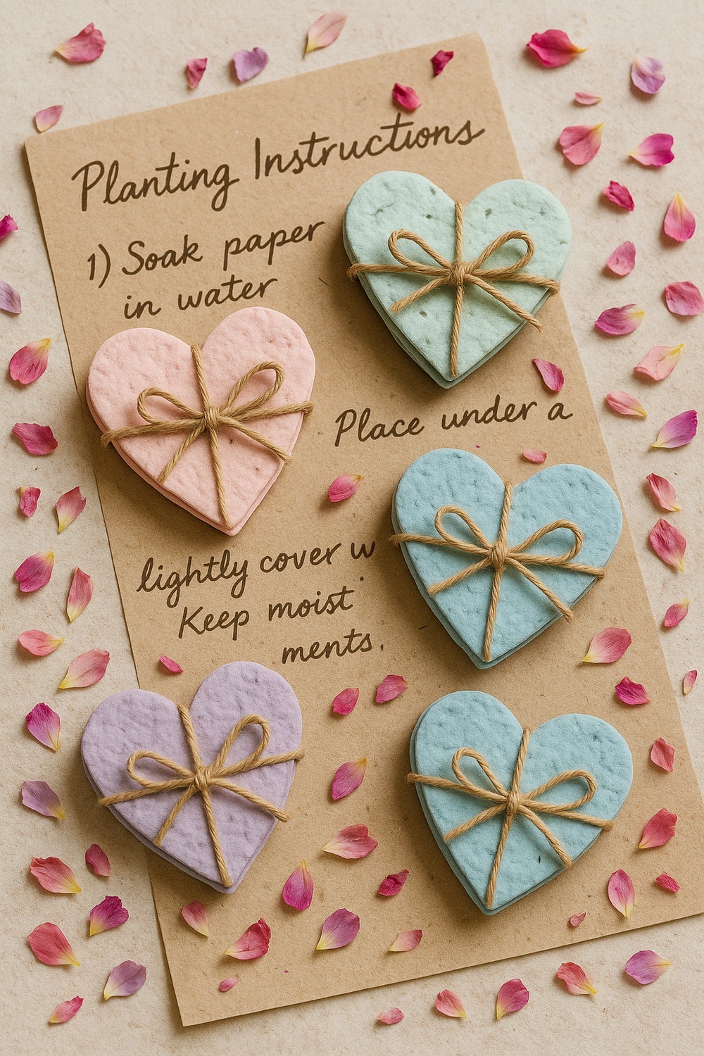 Seed Paper Hearts
