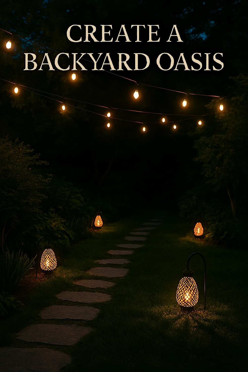 String Lights or Solar Lanterns