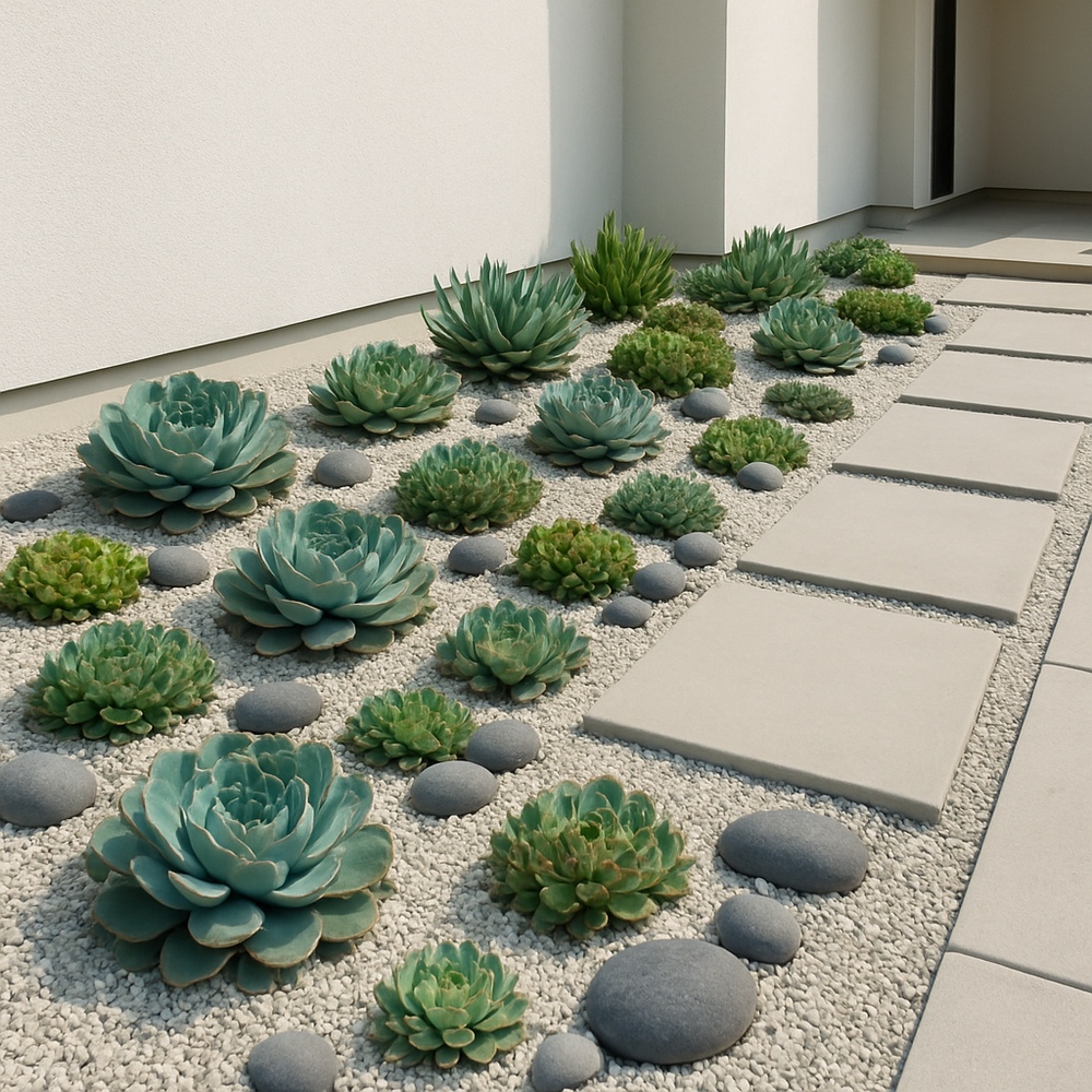 Succulent and Rock Garden
