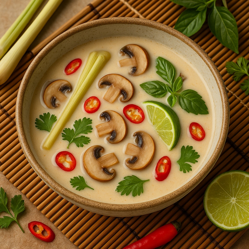 Thai Coconut Soup Tom Kha