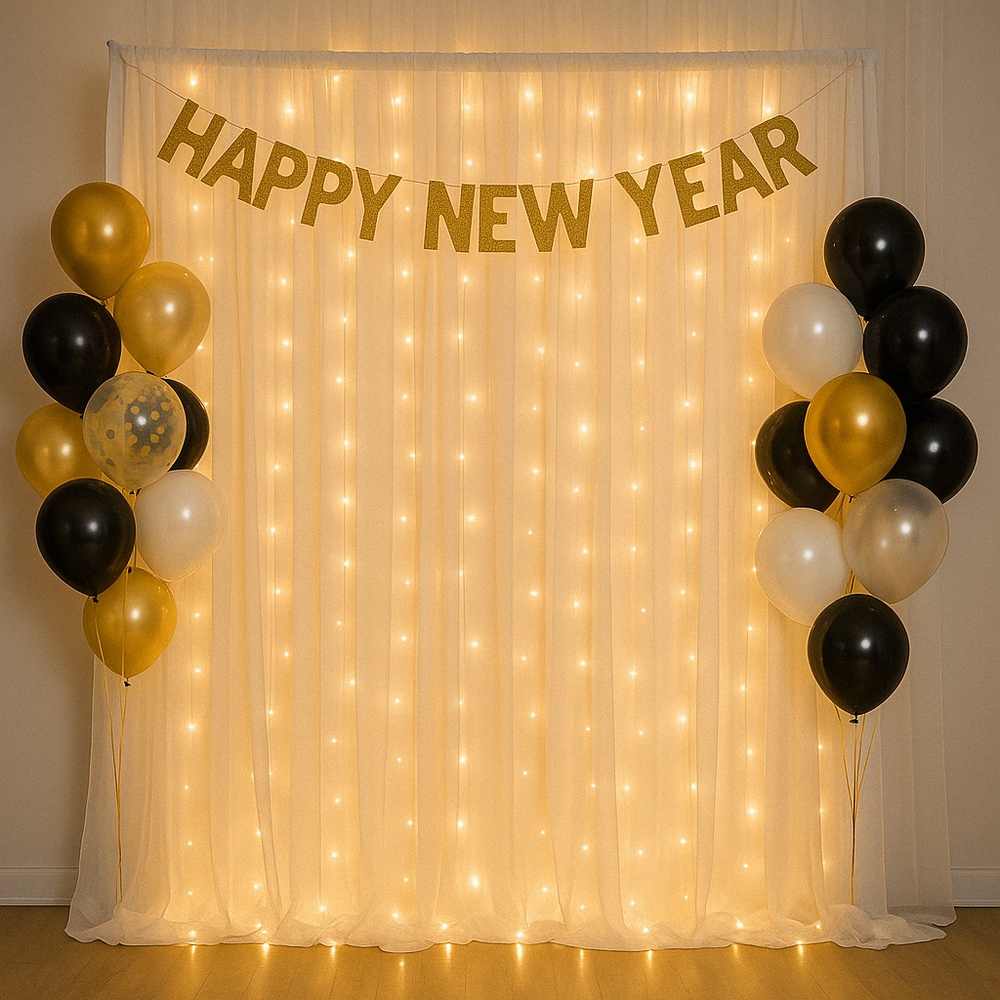 Twinkle Light Backdrop