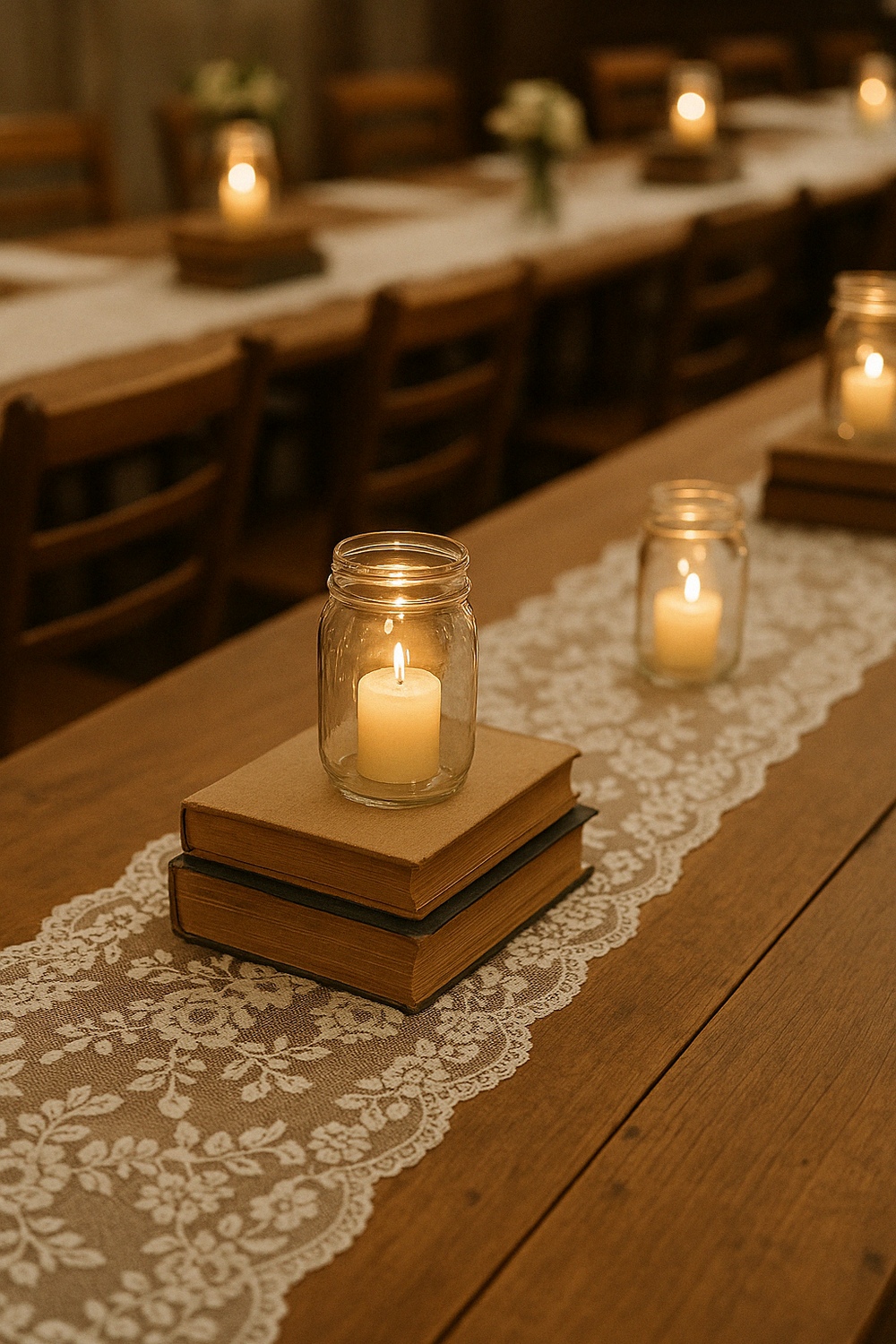 Upcycled Table Decor