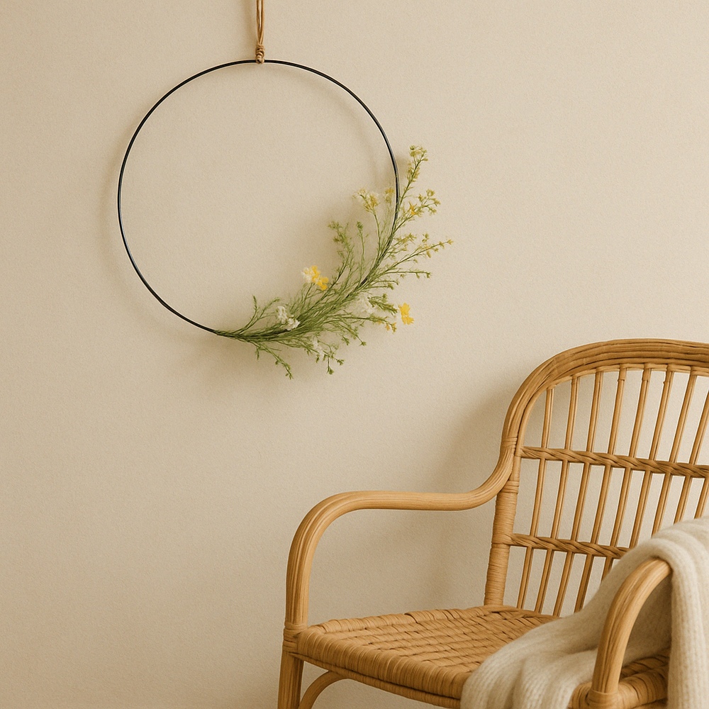 Wildflower Ring Wreath