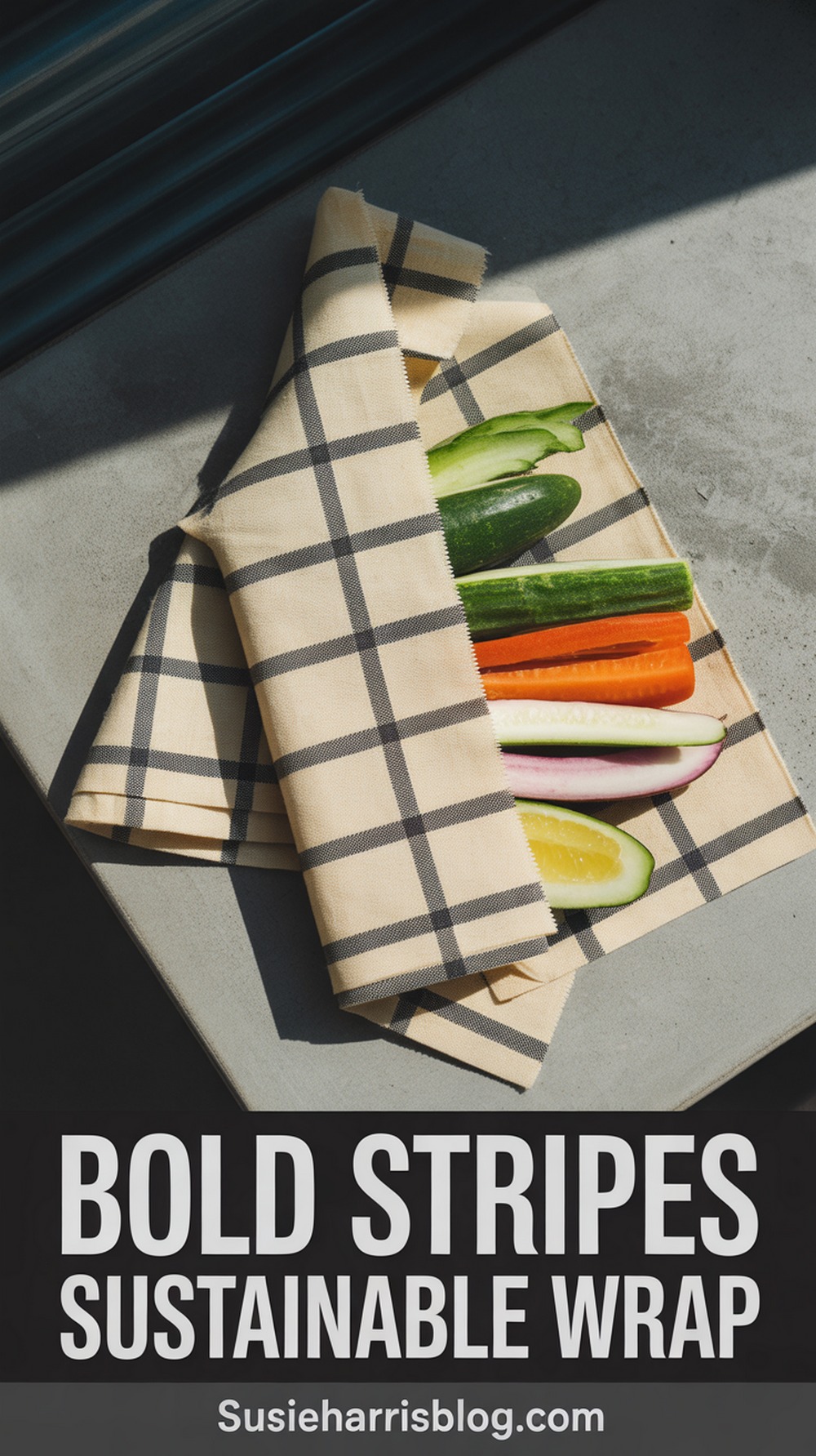 Bold Stripes Sustainable Wrap