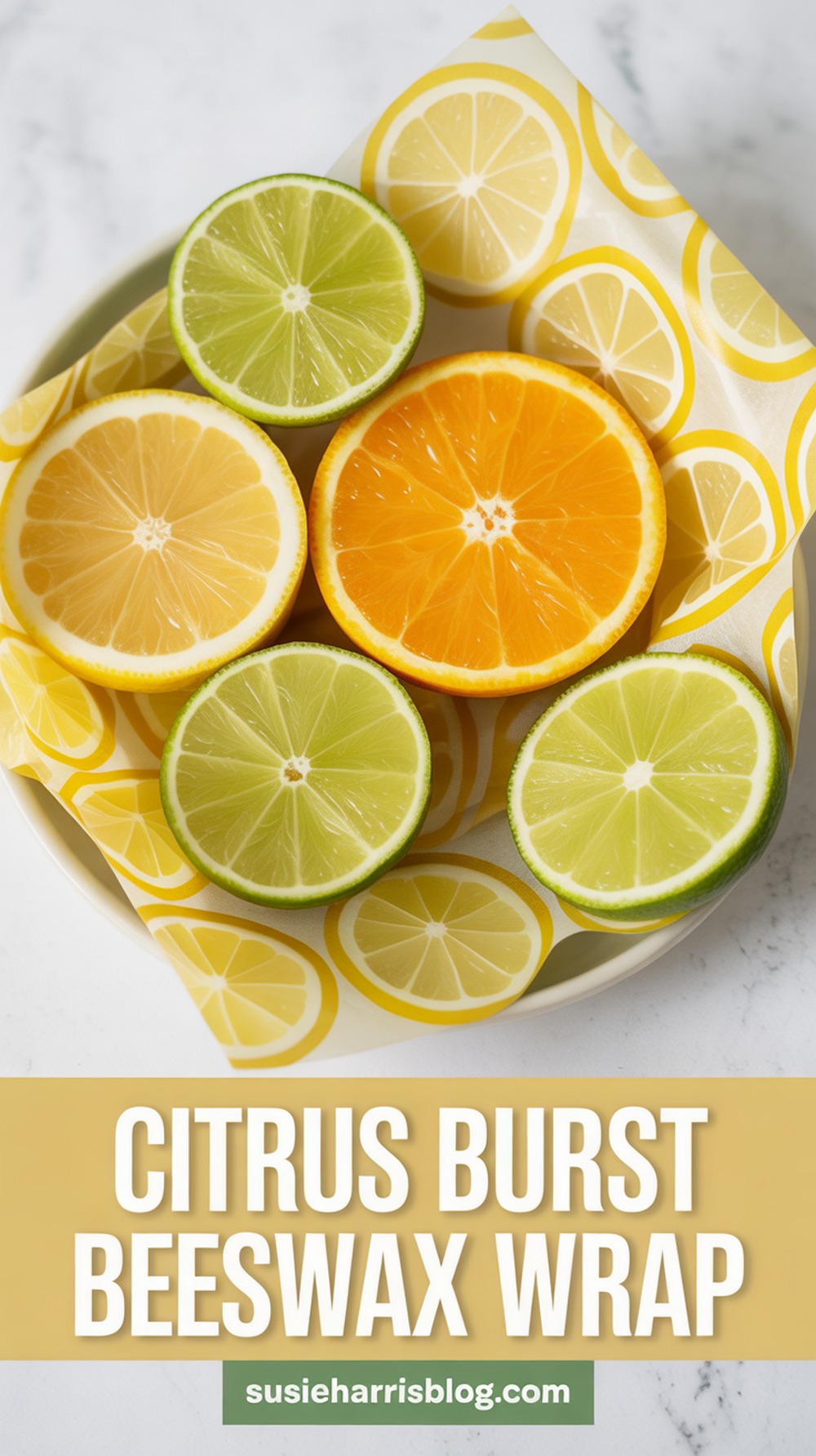 Citrus Burst Beeswax Wrap