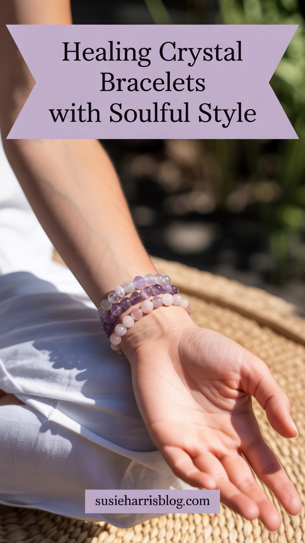 Crystal Bead Stretch Bracelets