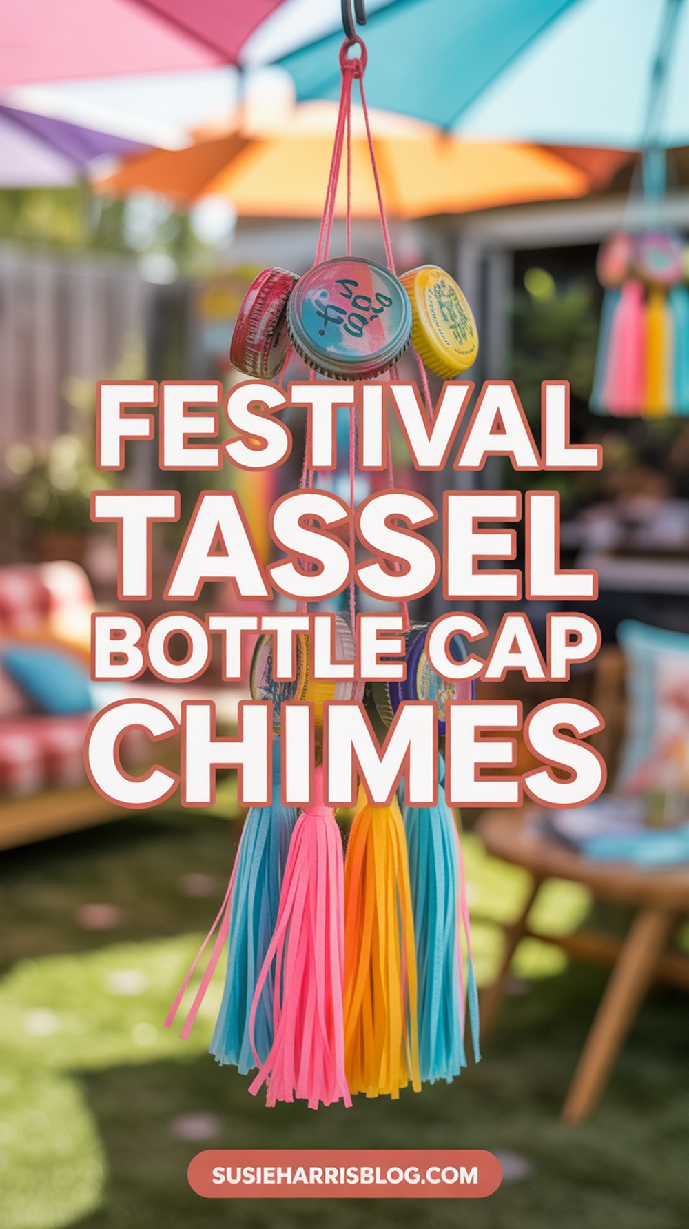 Festival Tassel Bottle Cap Chimes