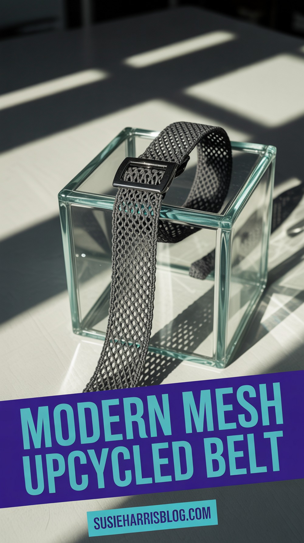 Modern Mesh Upcycled Belt