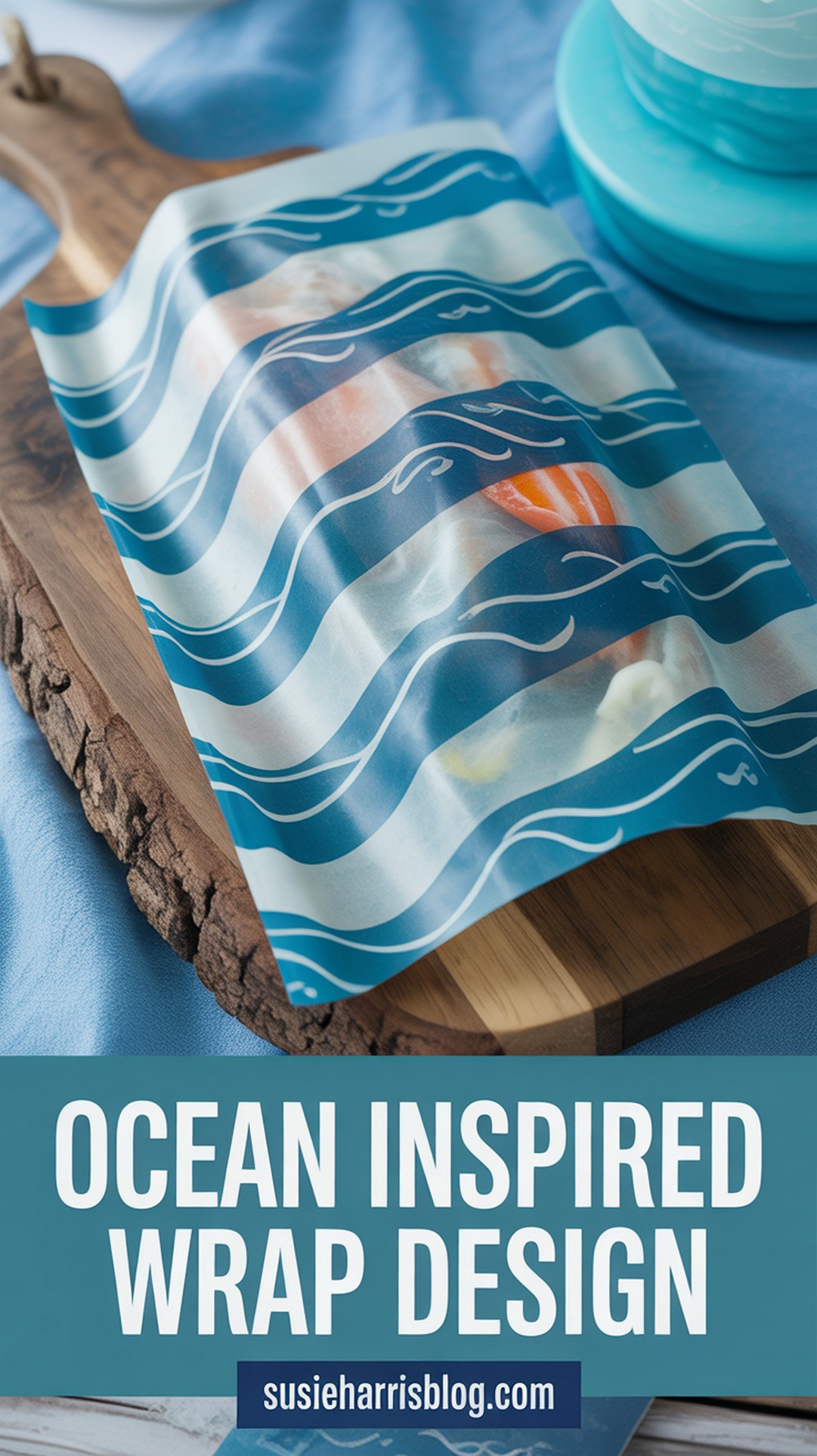 Ocean Inspired Wrap Design