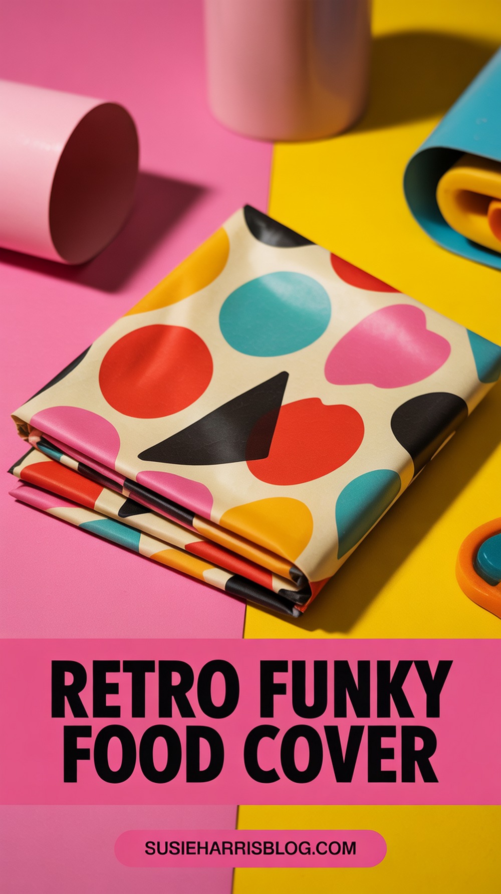 Retro Funky Food Cover