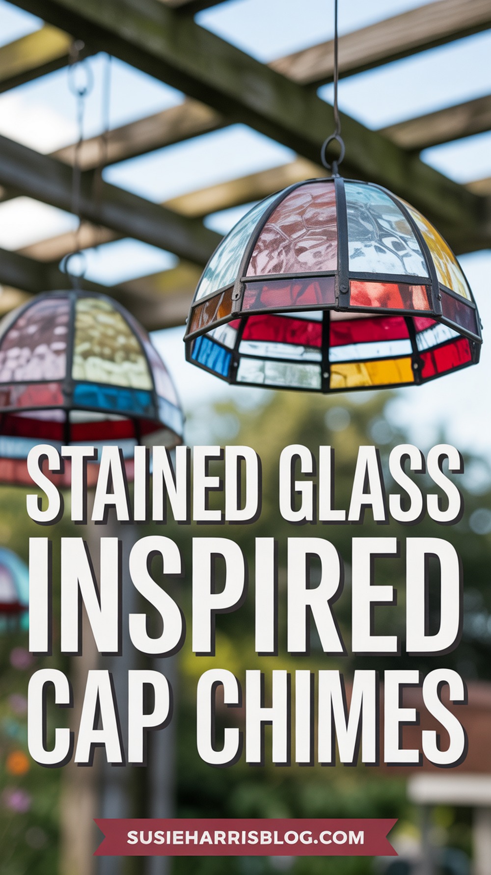 Stained Glass Inspired Cap Chimes