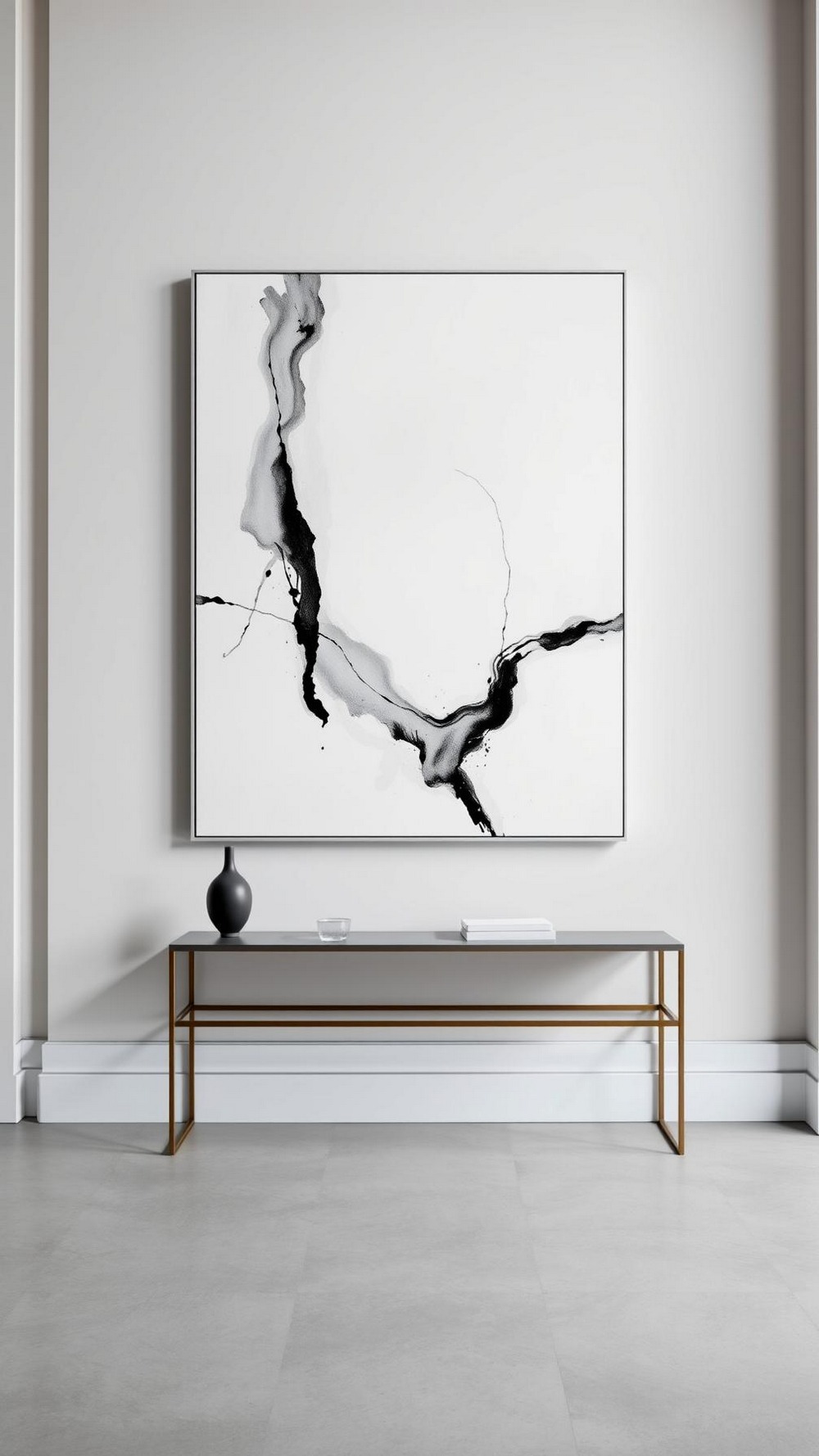 Craft Oversized Monochrome Art on a Budget