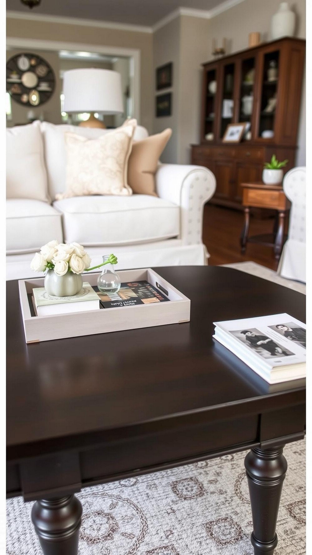 Create an Espresso Frame Gallery Wall with Creamy Mats