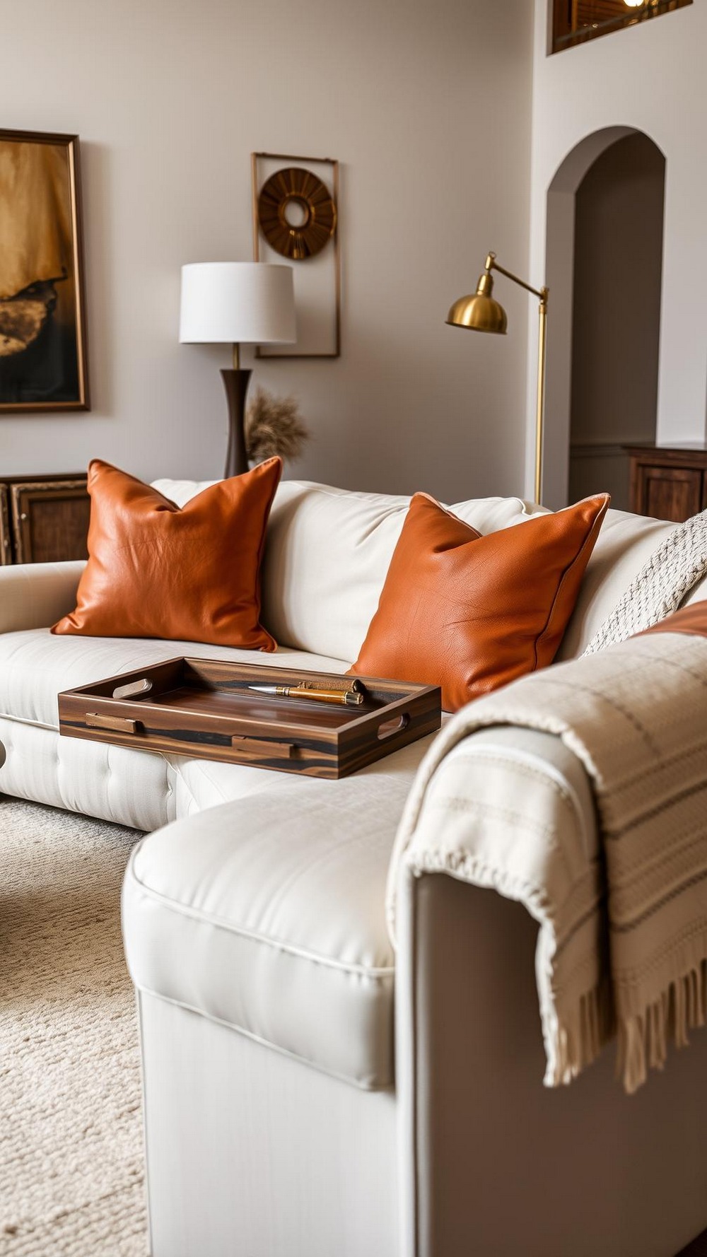 DIY Leather Accents that Compliment Espresso Brown