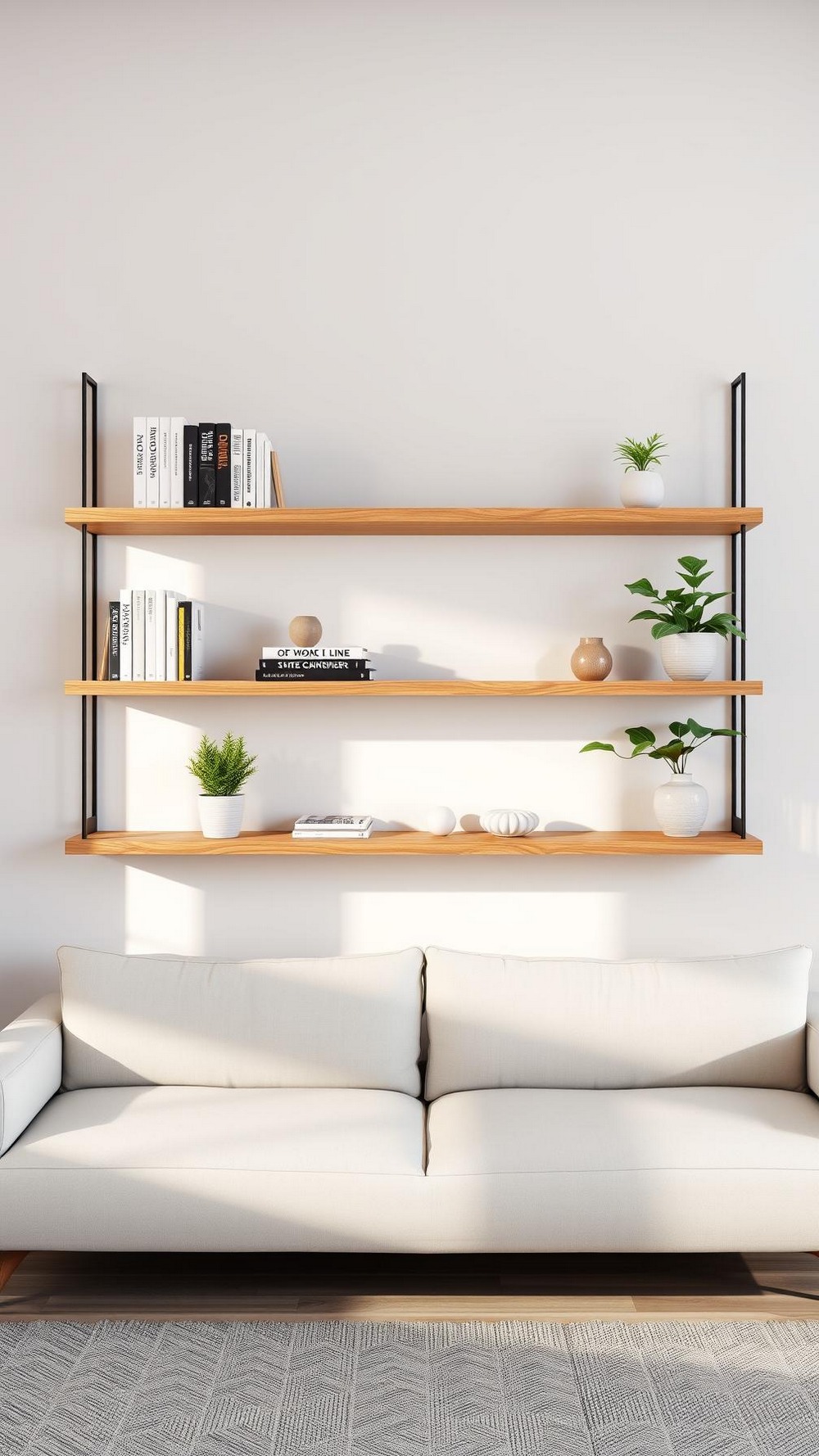 Floating Shelves Styled Like a Pro