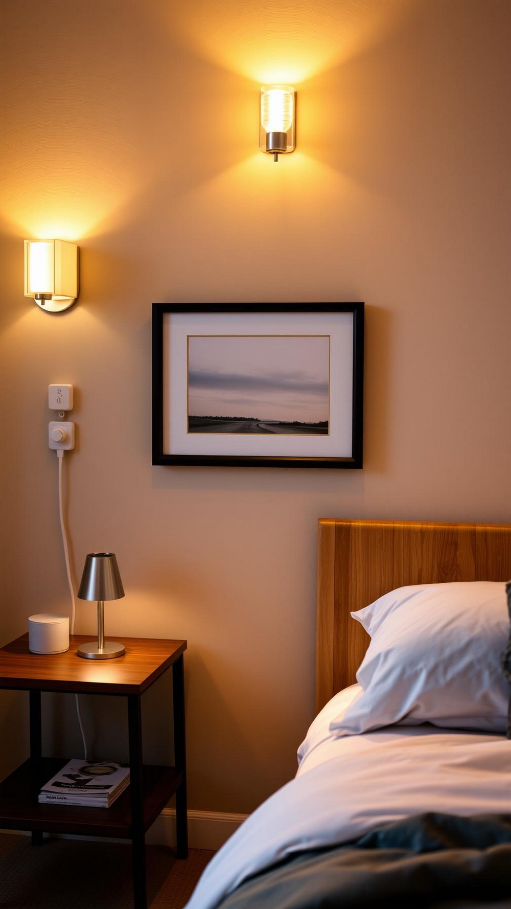 Layered Plug In Lighting Plan Sconces Lamps Accent