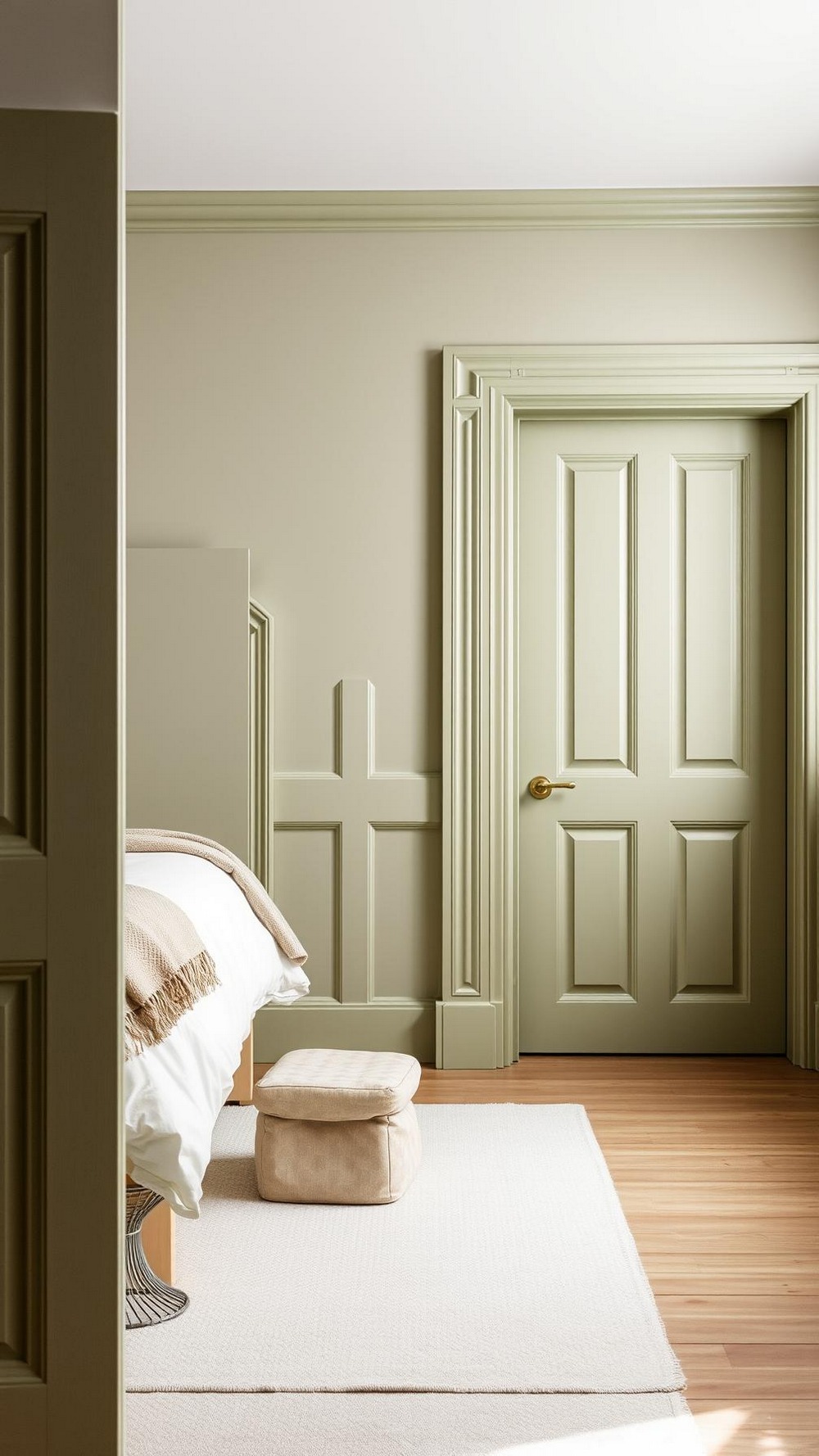 Limewash or Color Drenched Paint for Moody Calm