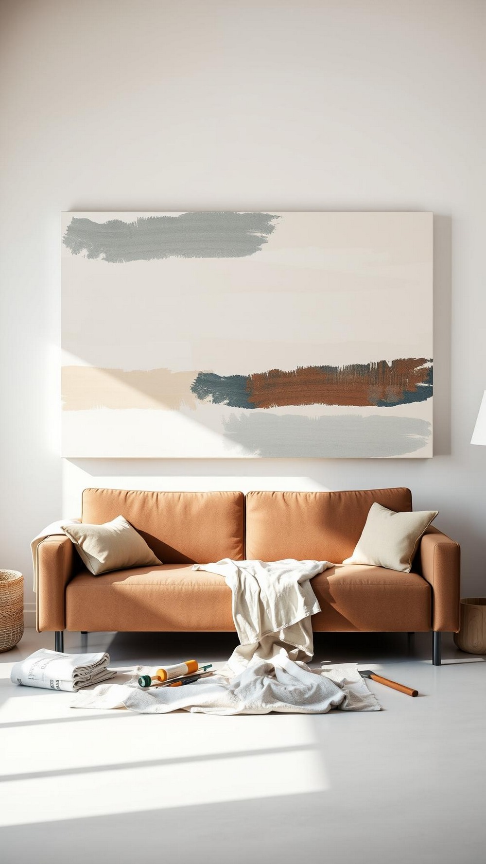 Oversized DIY Canvas Art or Mural