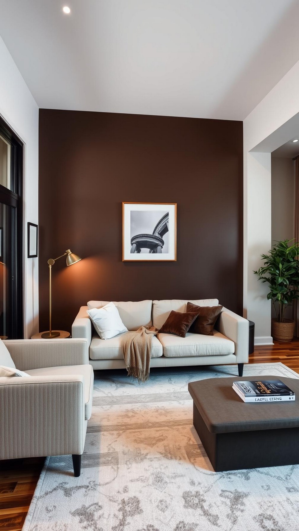 Paint an Espresso Feature Wall for Depth Without Darkness