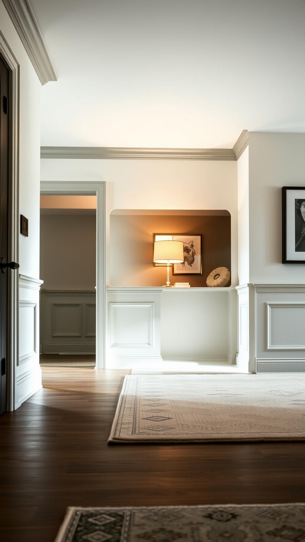 Paint the Interior Door and Baseboards Espresso