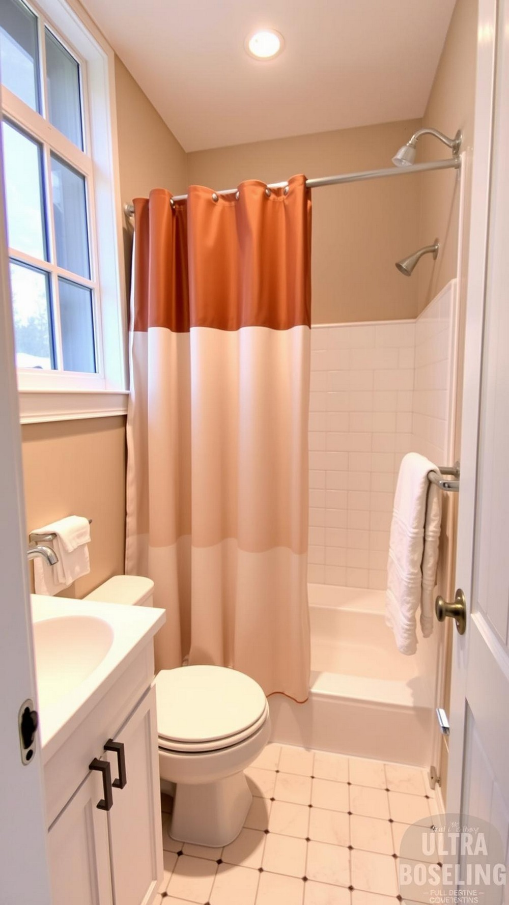 Quick Bathroom Glow Up Caulk Grout Pen and Soft Goods