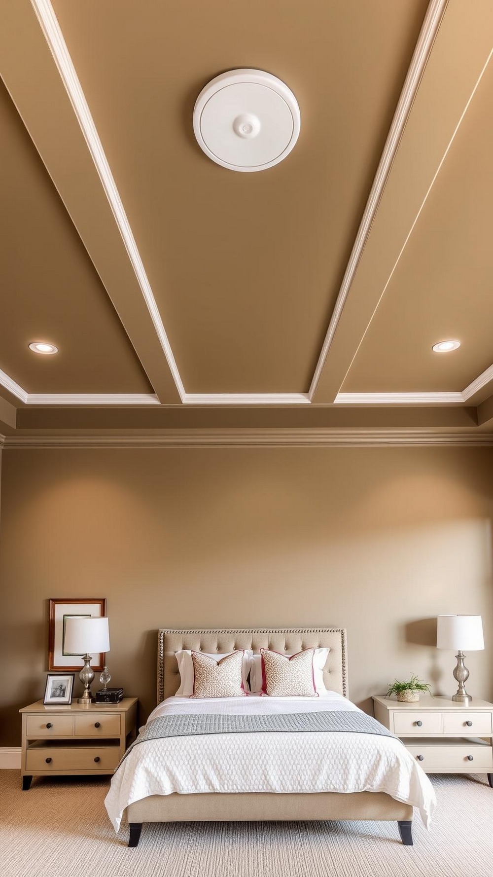 Statement Ceiling Paint Stencil or Simple Stripes