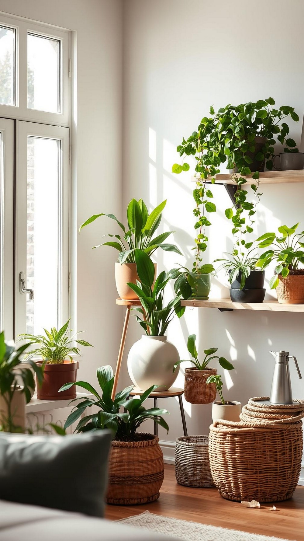 Style with Houseplants and Budget Planters