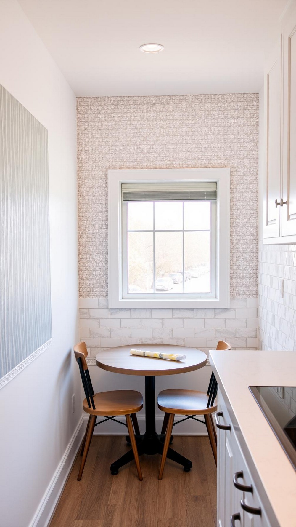 Use Peel and Stick Wallpaper or Tiles for Instant Impact