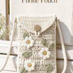 Chamomile Cream Phone Pouch