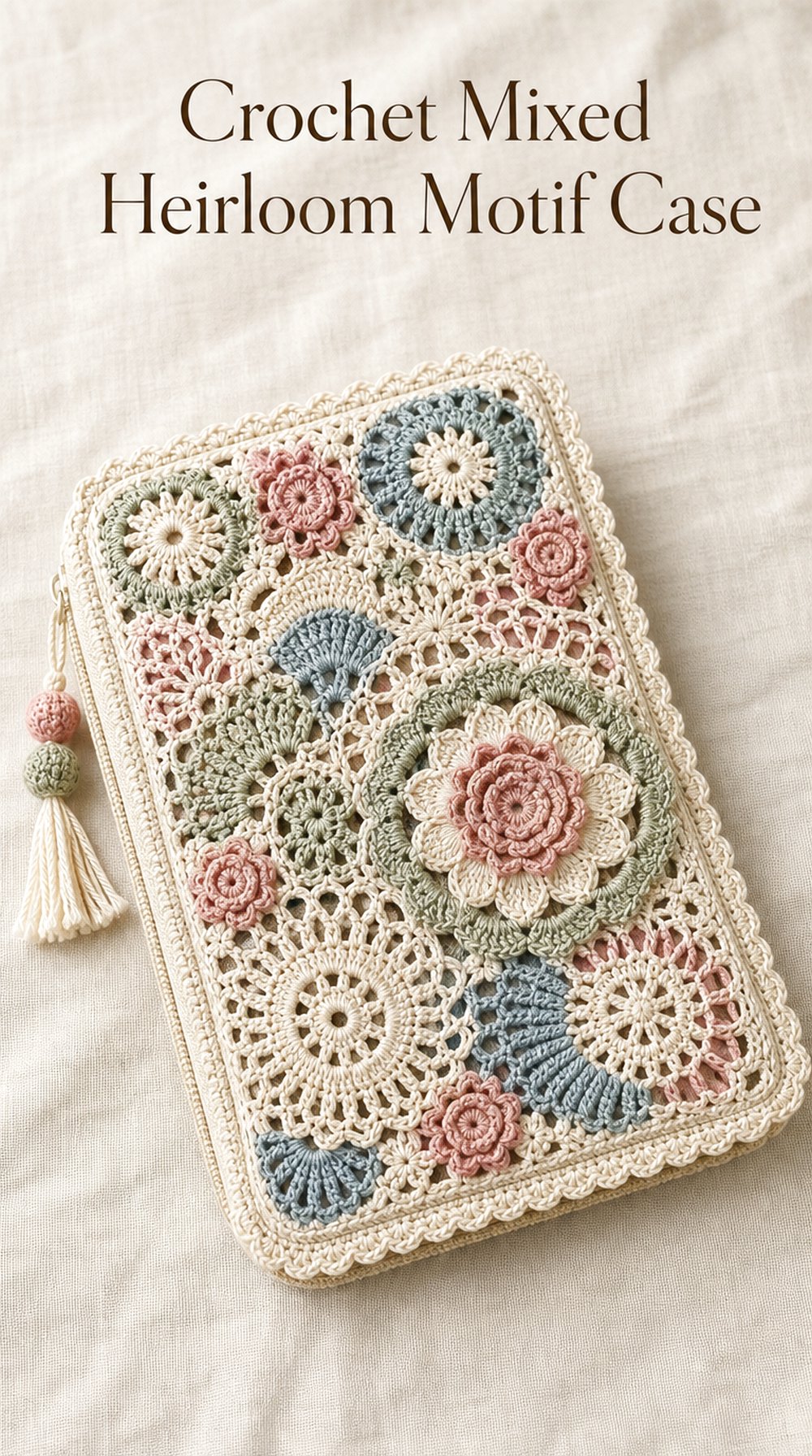 Crochet Mixed Heirloom Motif Case
