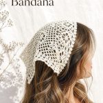 Ivory Heirloom Crochet Lace Bandana