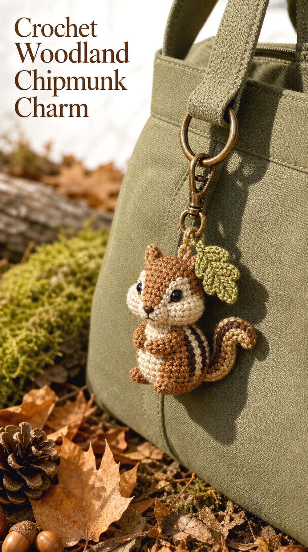 Woodland Chipmunk Charm