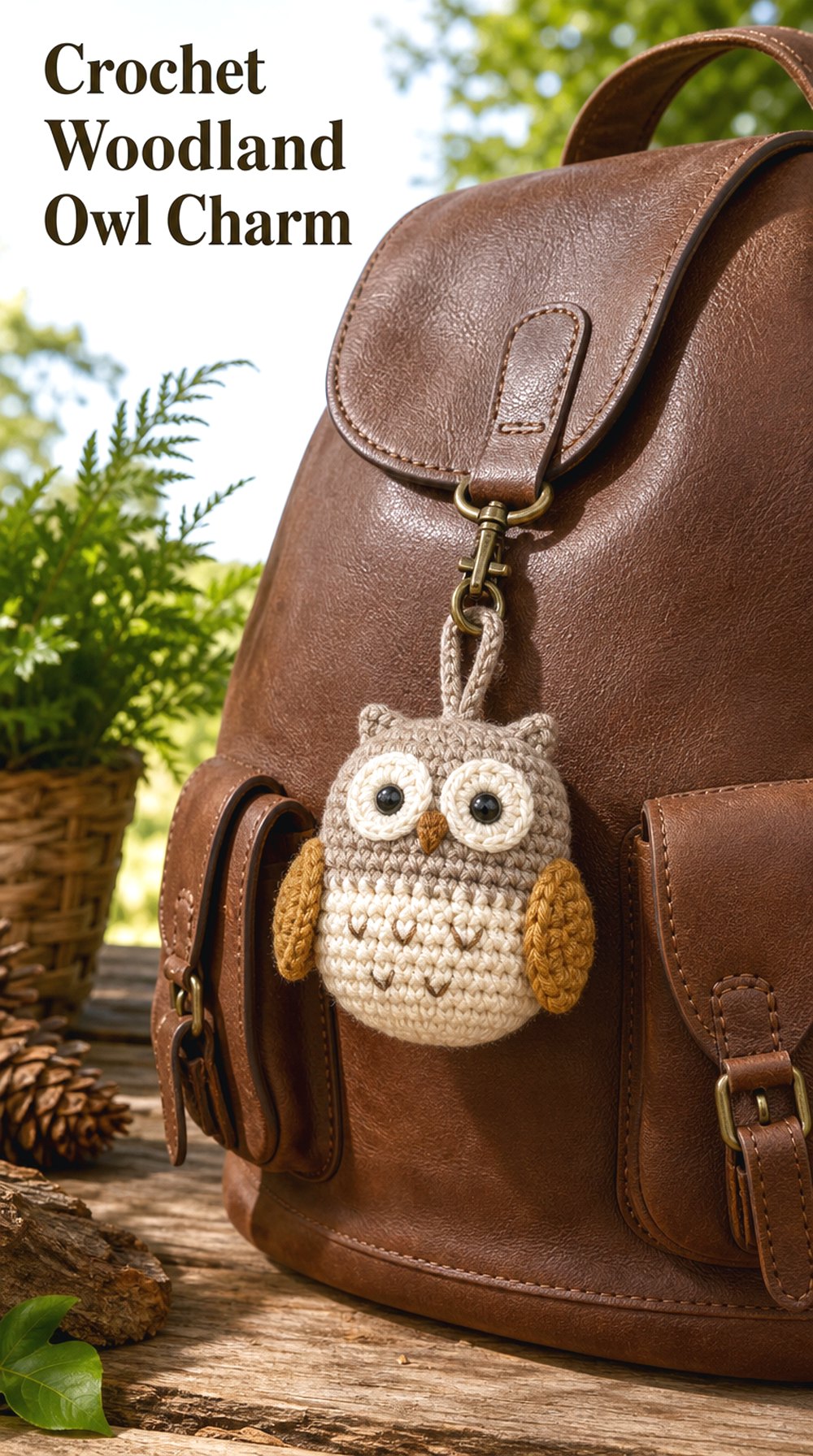Woodland Owl Charm